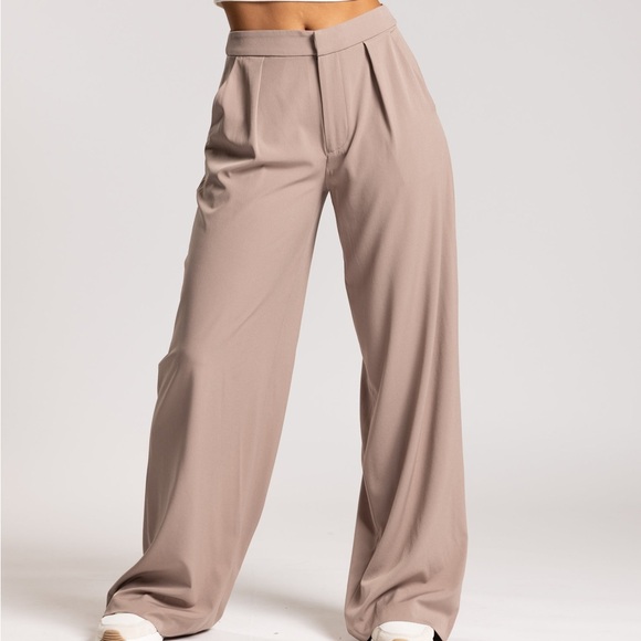 P'tula Pants - P’tula Taupe Tailored Pant